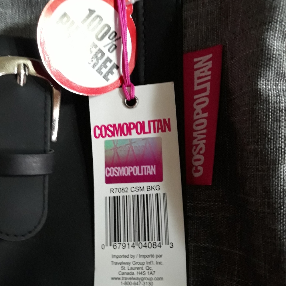 Cosmopolitan insulated handbag black and gray two - Picture 5 of 5